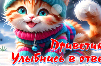 Гифки Зимний Привет (50 gif картинок)