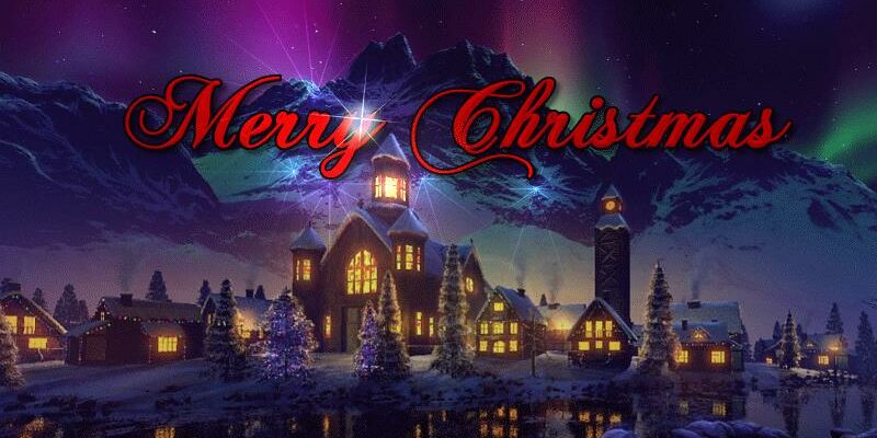 Гифки с католическим Рождеством 2023 (50 gif картинок Merry Christmas)