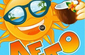 Гифки лето ах лето красивые