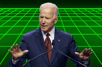 Смешные гифки с Джо Байденом (20 gif картинок)