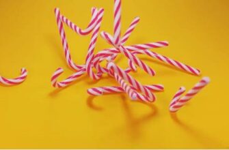 Гифки карамельная трость, Рождественские конфеты