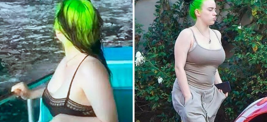 Свежий Слив Билли Айлиш (30 интимных Онлифанс фото)