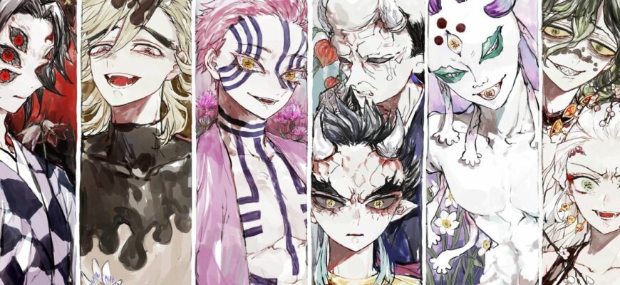 Аниме демоны (100 фото)