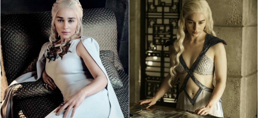 Слив Эмилия Кларк (30 эротических Onlyfans фото Emilia Clarke)