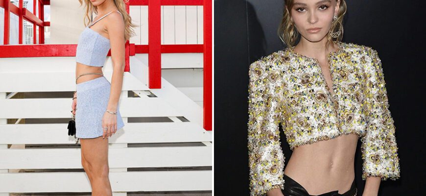 Слив Лили-Роуз Депп (50 горячих фото Lily-Rose Depp)