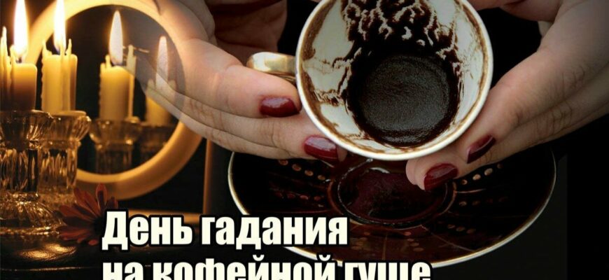 Красивые картинки с днём Гадания на Кофейной гуще 1 Ноября 2023 (20 фото)