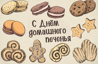 Картинки с днём Домашнего Печенья 28 Октября 2023 (30 фото)