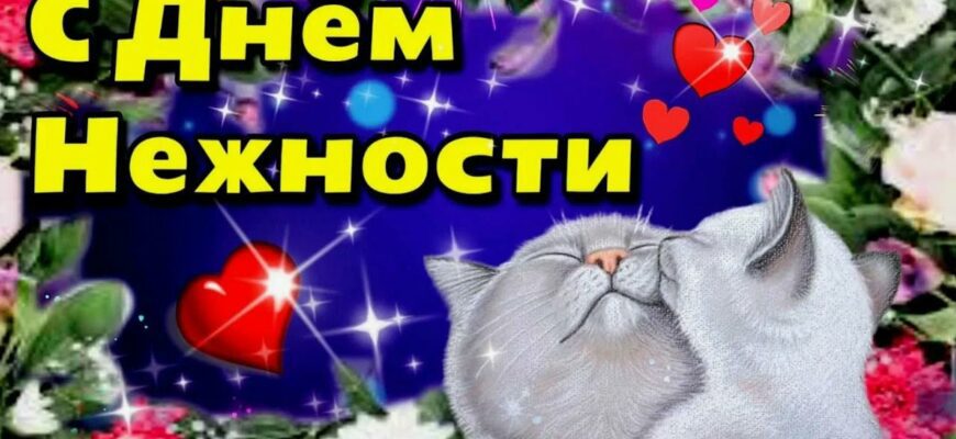 Гифки с Международным днём Нежности (42 gif картинки)