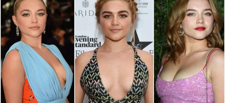 Актриса Флоренс Роуз Пью (30 фото слитых в сеть)