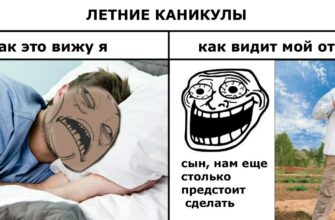 Смешные картинки про школьные каникулы (65 фото)