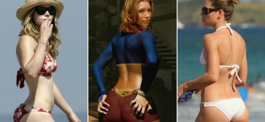 Джессика Клэр Бил - Тимберлейк (30 фото слитых в сеть)