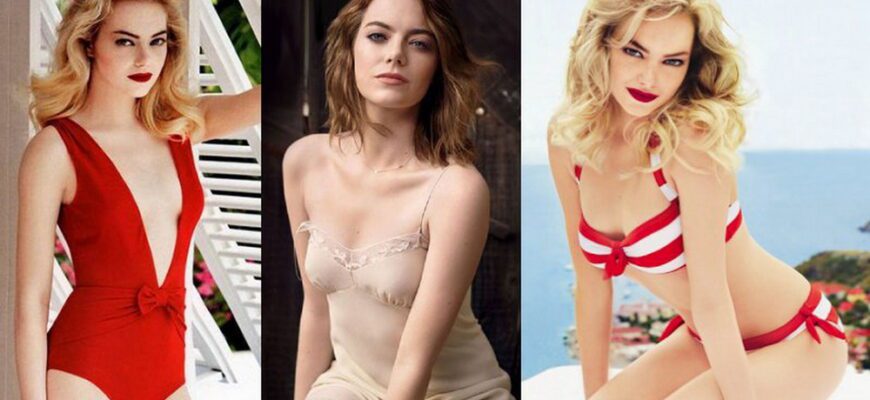 Актриса Эмма Стоун (50 горячих фото Emma Stone слитых в сеть)