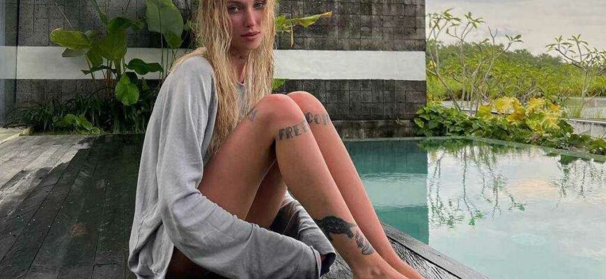 Юлия Кёльнер (40 фото слитых в сеть тату модели prekrvti)