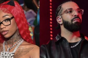 Дрейк и Секси Ред (30 слитых в сеть фото Drake и Sexxy Red)