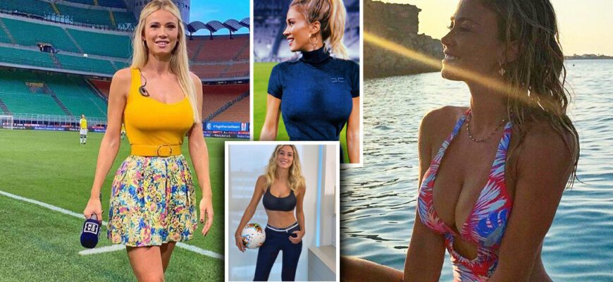 Телеведущая Дилетта Леотта (30 фото слитых в сеть)