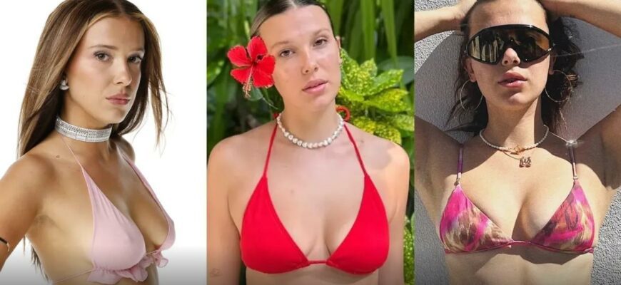 Актриса Милли Бобби Браун (30 фото слитых в сеть)