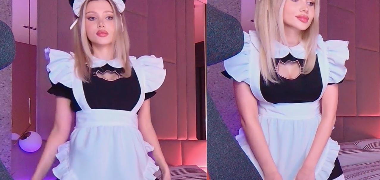 Подборка фоток MaryBaby в униформе школьницы.