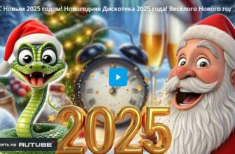 Музыкальные видео и аудио открытки с Новым 2025 Годом Змеи
