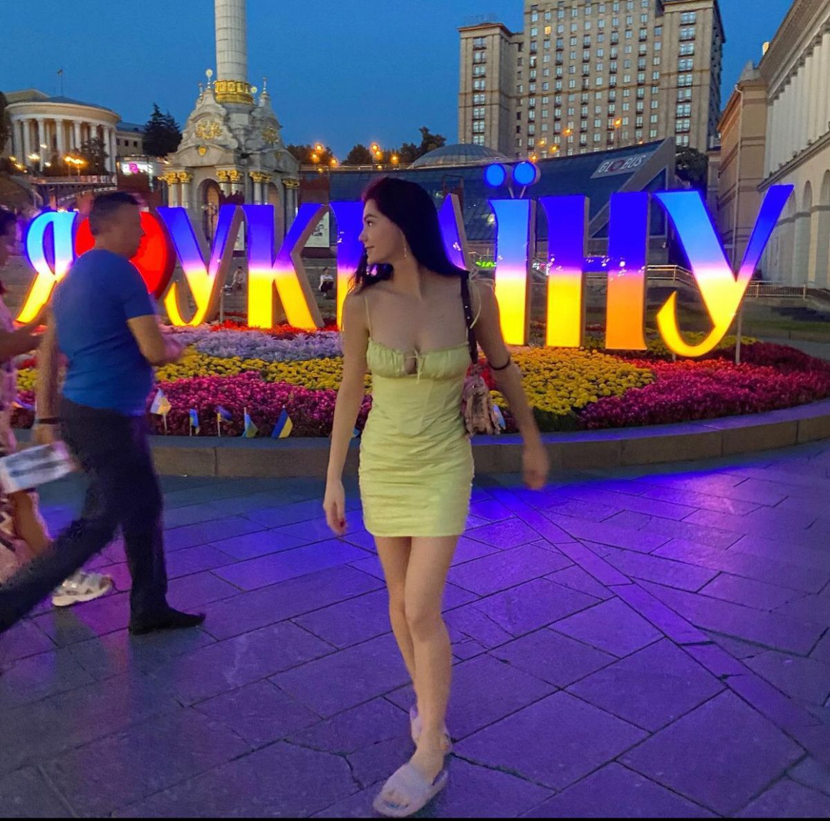 Фото Лил Фридж очевидно сделанное на Украине.